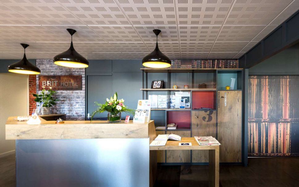 フロントデスク 写真