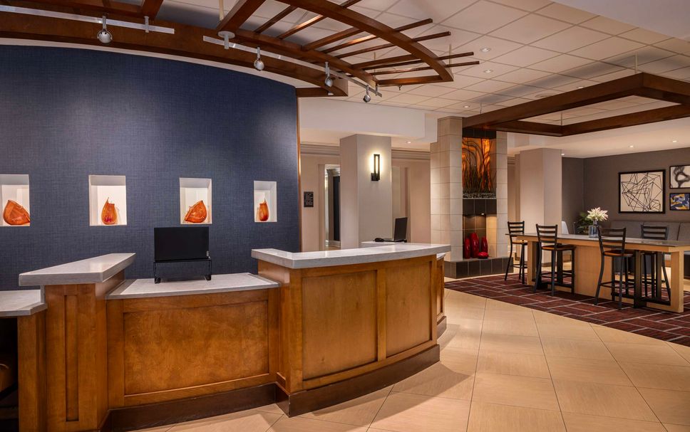 フロントデスク 写真