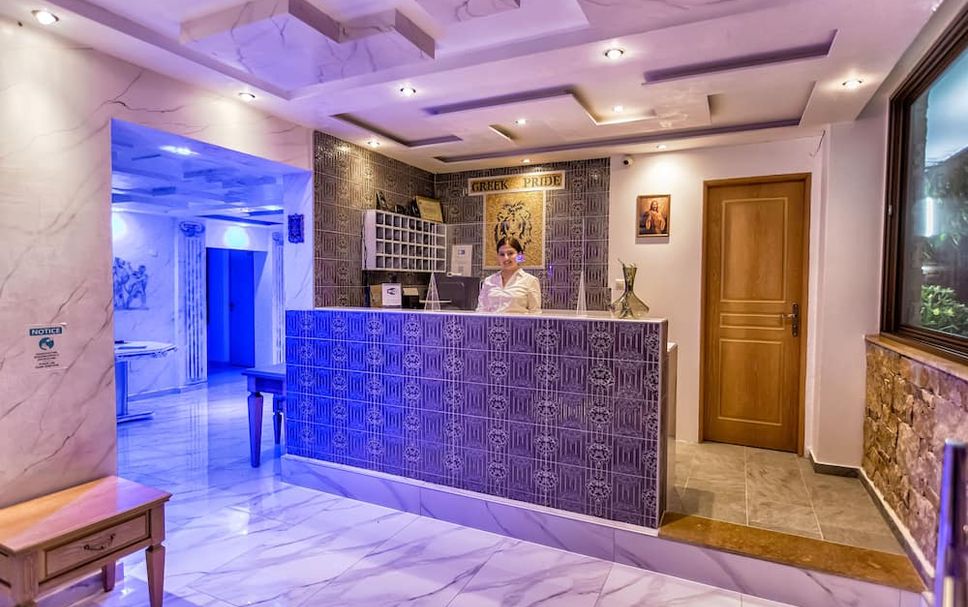 フロントデスク 写真