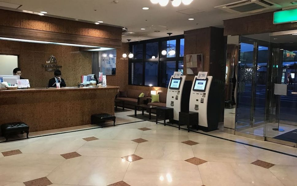 フロントデスク 写真