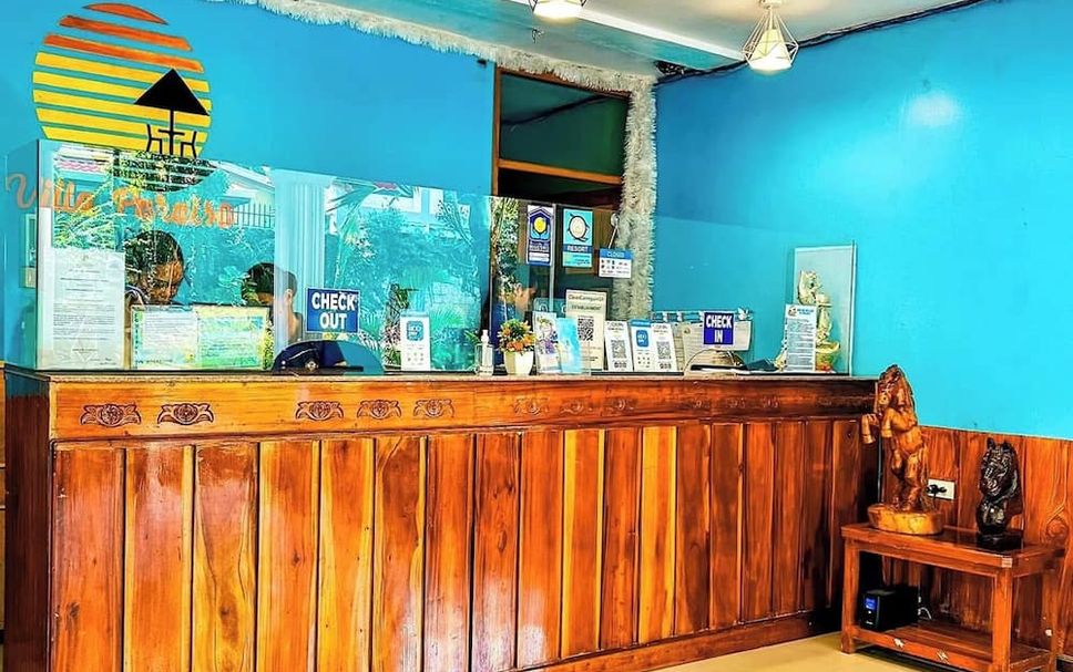 フロントデスク 写真