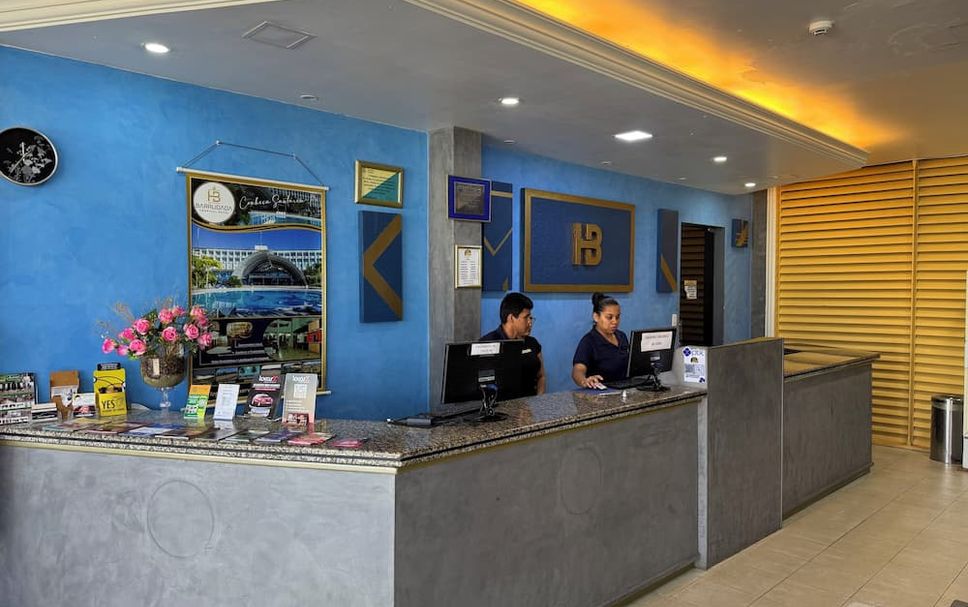 フロントデスク 写真