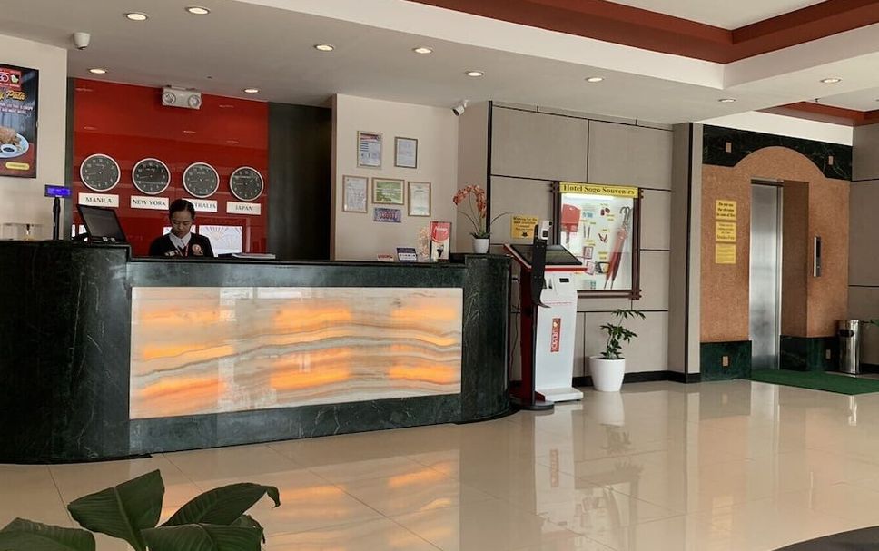 フロントデスク 写真