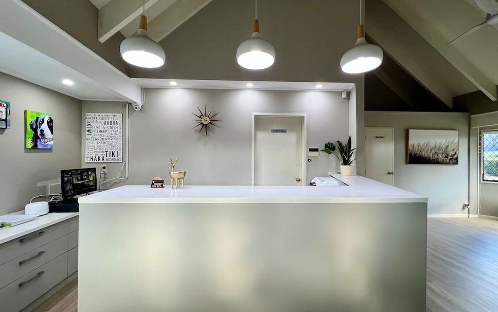 フロントデスク 写真