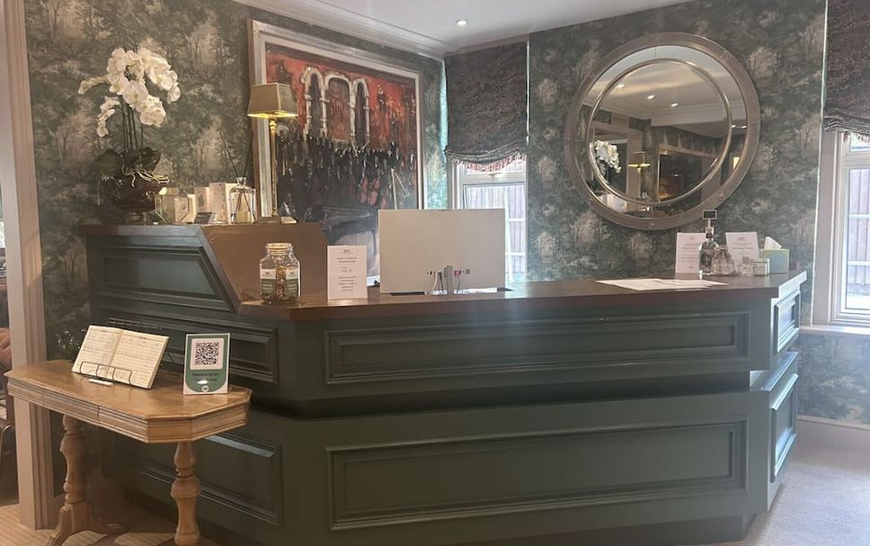 フロントデスク 写真