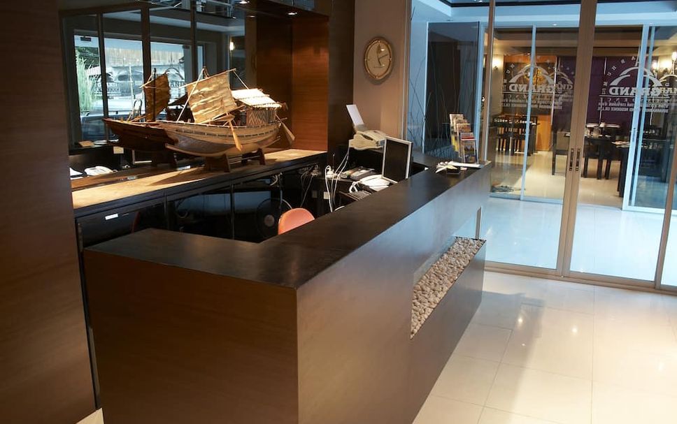 フロントデスク 写真