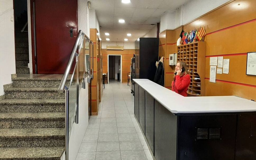 フロントデスク 写真