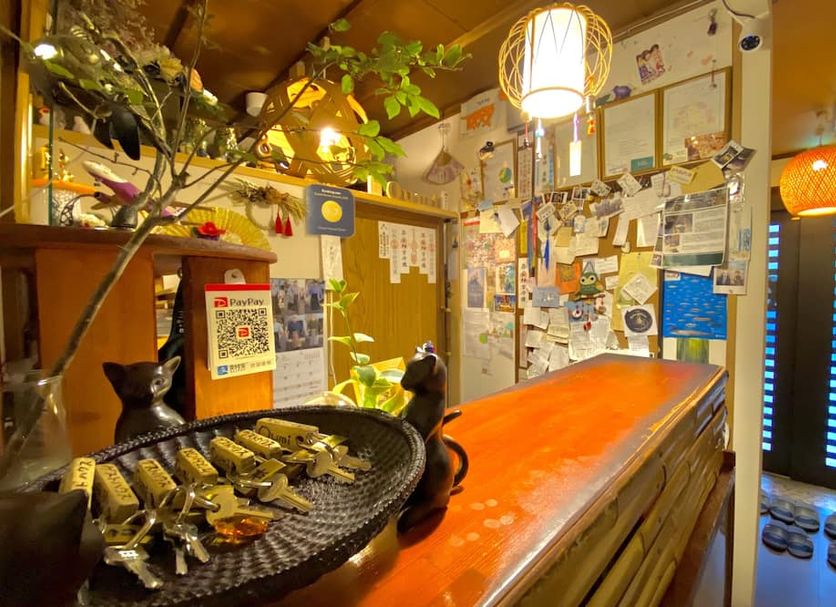 フロントデスク 写真