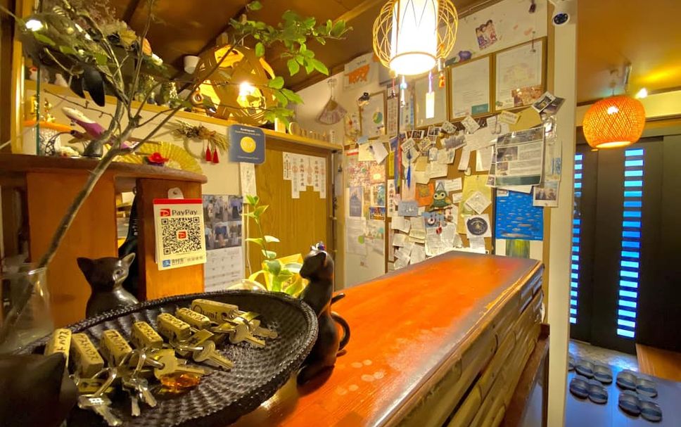 フロントデスク 写真