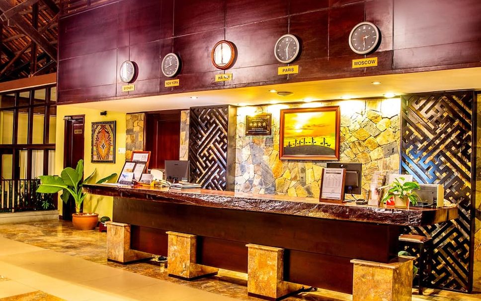 フロントデスク 写真