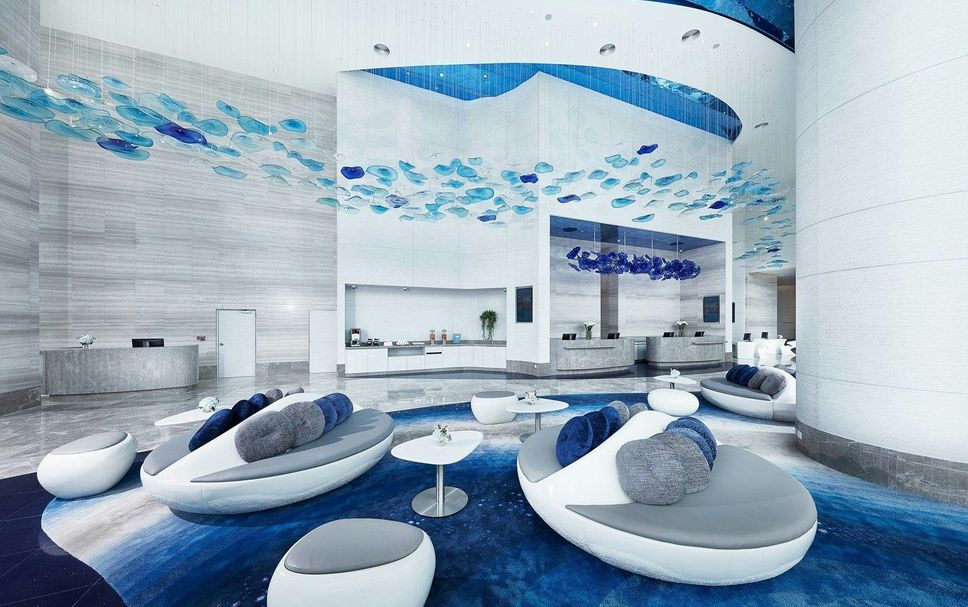 フロントデスク 写真