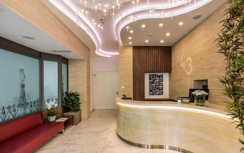 フロントデスク 写真