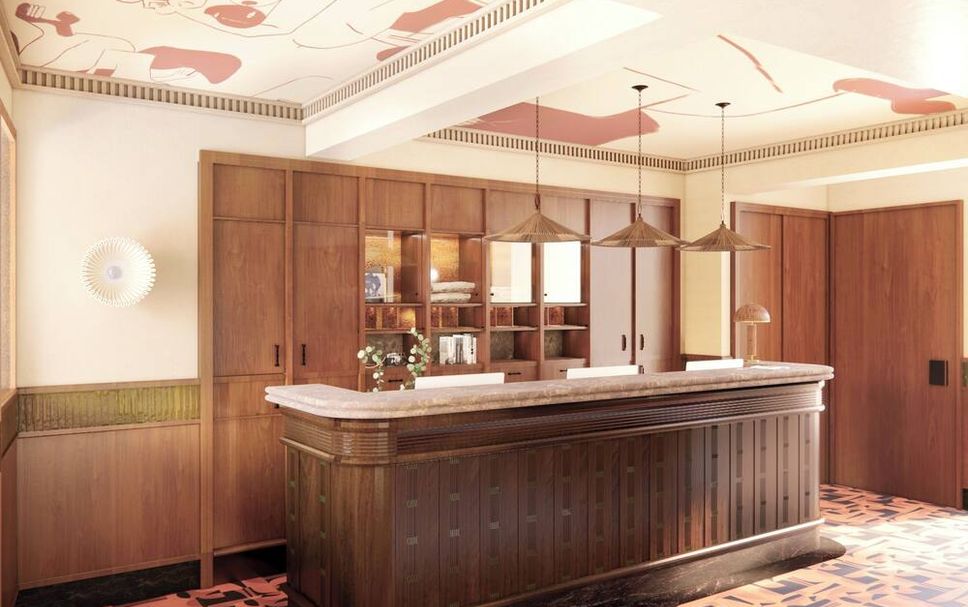 フロントデスク 写真