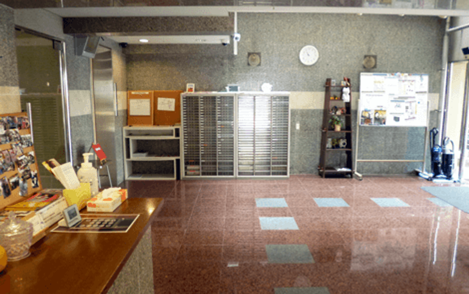 フロントデスク 写真