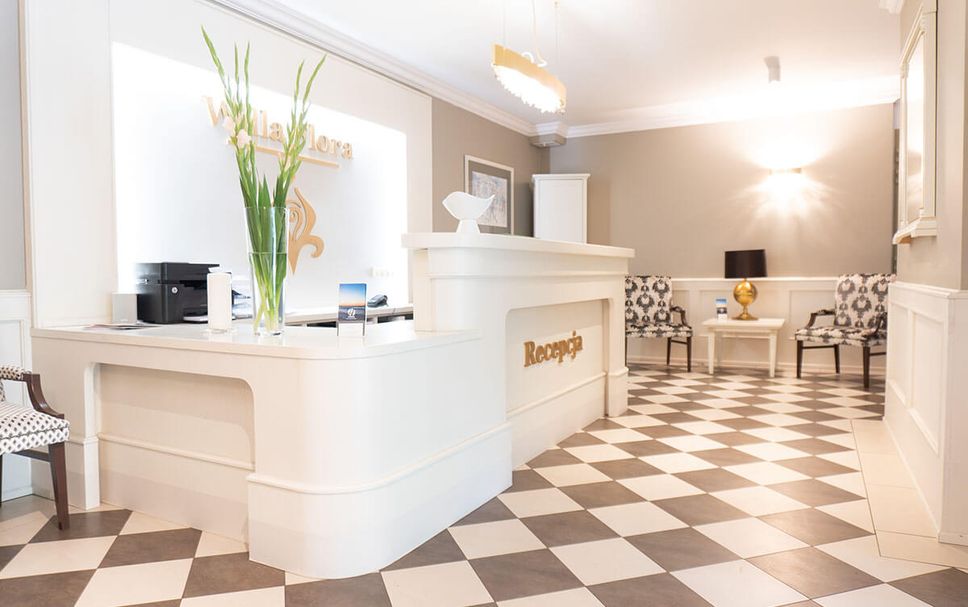 フロントデスク 写真