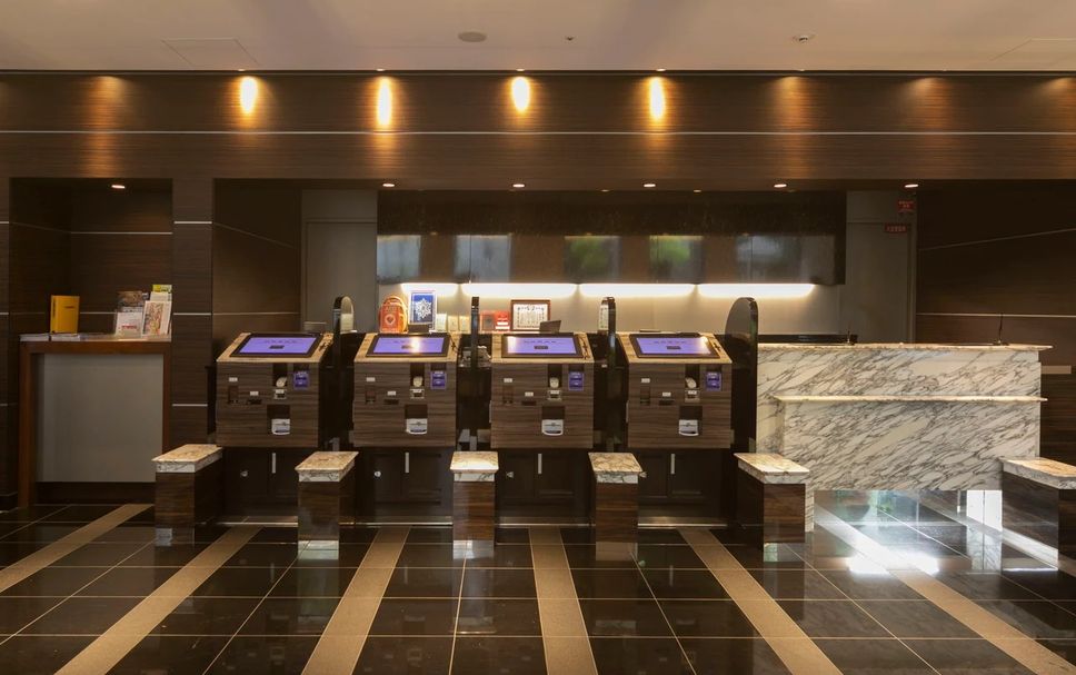 フロントデスク 写真