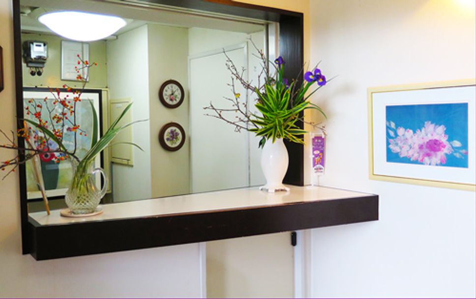 フロントデスク 写真