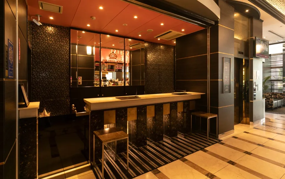 フロントデスク 写真