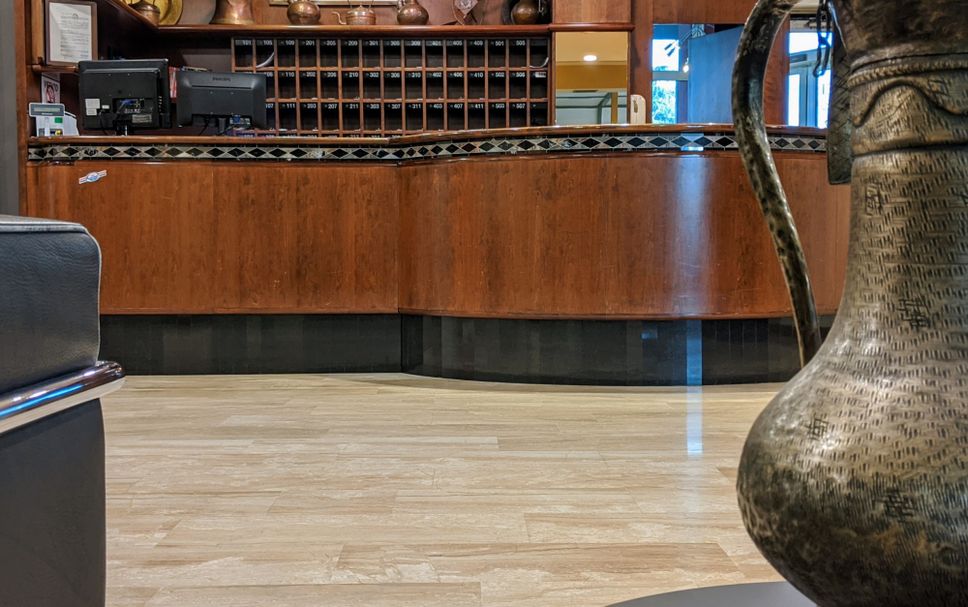 フロントデスク 写真