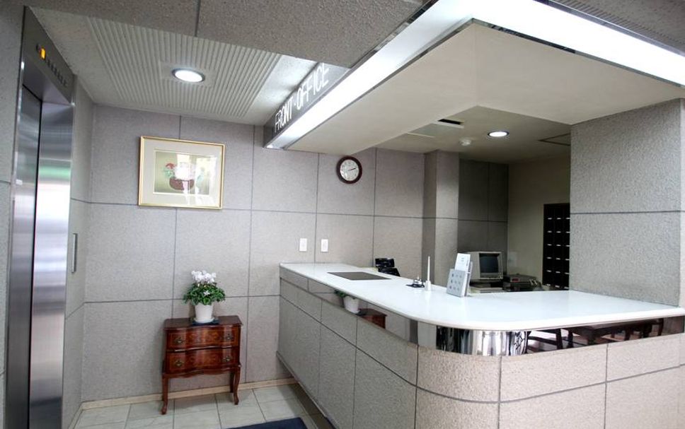 フロントデスク 写真